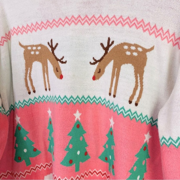 Vero Moda Christmas Stuff Holiday Sweater Size XL - Picture 4 of 9
